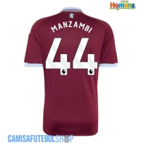 Camisa de time de futebol Aston Villa Johan Manzambi #44 Replicas 1º Equipamento 2026-27 Manga Curta